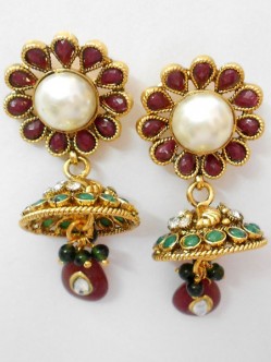 Polki Earrings